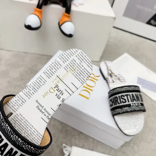 Cheap Christian Dior Slippers For Women #1422781 Replica Wholesale [$76.00 USD] [ITEM#1422781] on Replica Christian Dior Slippers