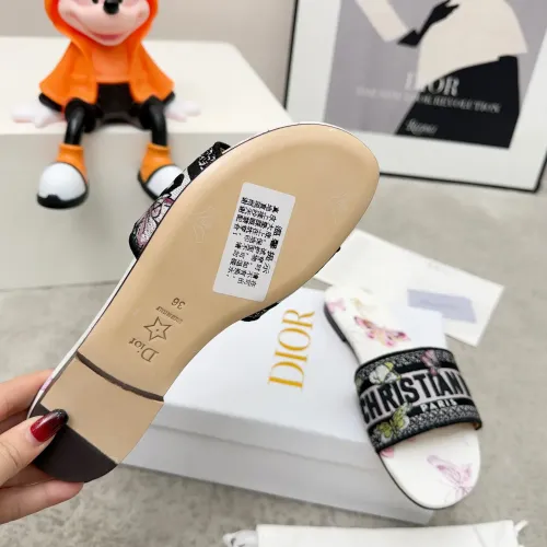 Cheap Christian Dior Slippers For Women #1422782 Replica Wholesale [$76.00 USD] [ITEM#1422782] on Replica Christian Dior Slippers