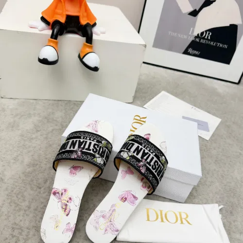 Cheap Christian Dior Slippers For Women #1422782 Replica Wholesale [$76.00 USD] [ITEM#1422782] on Replica Christian Dior Slippers