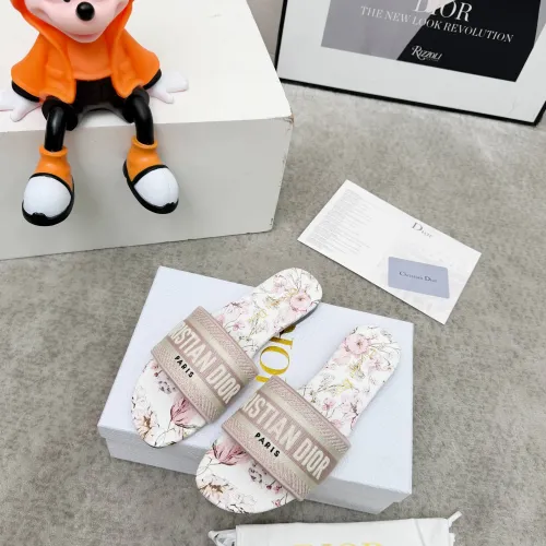 Cheap Christian Dior Slippers For Women #1422785 Replica Wholesale [$76.00 USD] [ITEM#1422785] on Replica Christian Dior Slippers