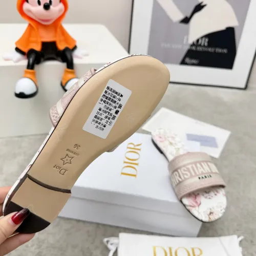 Cheap Christian Dior Slippers For Women #1422785 Replica Wholesale [$76.00 USD] [ITEM#1422785] on Replica Christian Dior Slippers