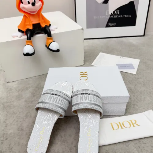 Cheap Christian Dior Slippers For Women #1422786 Replica Wholesale [$76.00 USD] [ITEM#1422786] on Replica Christian Dior Slippers