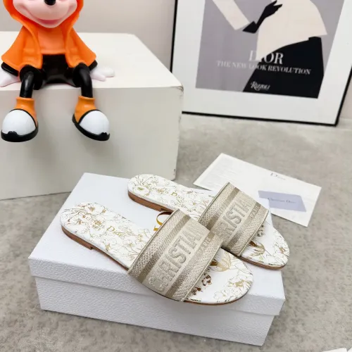 Cheap Christian Dior Slippers For Women #1422787 Replica Wholesale [$76.00 USD] [ITEM#1422787] on Replica Christian Dior Slippers
