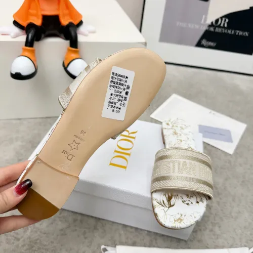 Cheap Christian Dior Slippers For Women #1422787 Replica Wholesale [$76.00 USD] [ITEM#1422787] on Replica Christian Dior Slippers