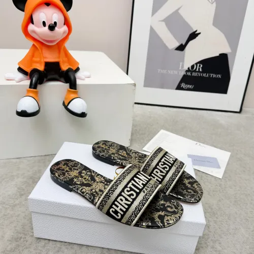Cheap Christian Dior Slippers For Women #1422788 Replica Wholesale [$76.00 USD] [ITEM#1422788] on Replica Christian Dior Slippers