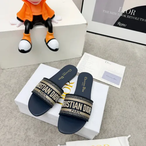Cheap Christian Dior Slippers For Women #1422791 Replica Wholesale [$76.00 USD] [ITEM#1422791] on Replica Christian Dior Slippers