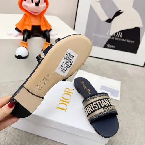 Cheap Christian Dior Slippers For Women #1422791 Replica Wholesale [$76.00 USD] [ITEM#1422791] on Replica Christian Dior Slippers