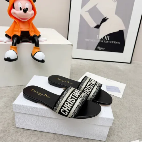 Cheap Christian Dior Slippers For Women #1422794 Replica Wholesale [$76.00 USD] [ITEM#1422794] on Replica Christian Dior Slippers