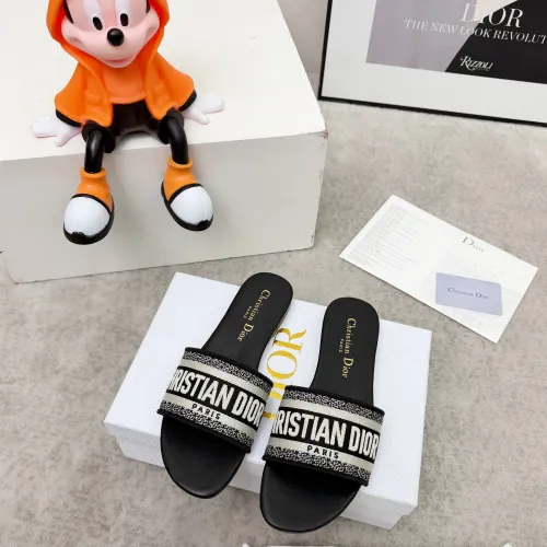 Cheap Christian Dior Slippers For Women #1422794 Replica Wholesale [$76.00 USD] [ITEM#1422794] on Replica Christian Dior Slippers