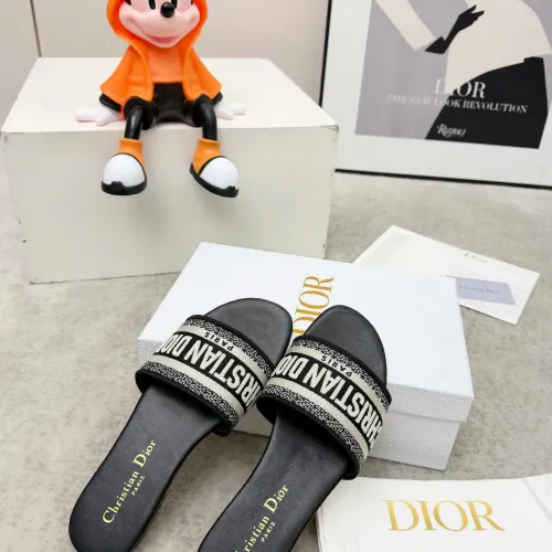 Cheap Christian Dior Slippers For Women #1422794 Replica Wholesale [$76.00 USD] [ITEM#1422794] on Replica Christian Dior Slippers