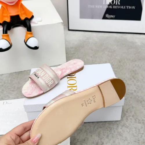 Cheap Christian Dior Slippers For Women #1422800 Replica Wholesale [$76.00 USD] [ITEM#1422800] on Replica Christian Dior Slippers