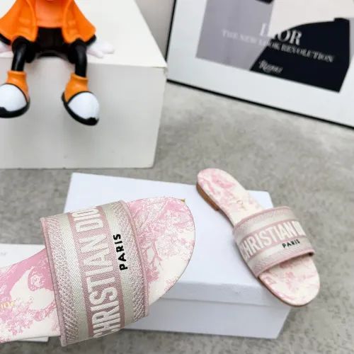 Cheap Christian Dior Slippers For Women #1422800 Replica Wholesale [$76.00 USD] [ITEM#1422800] on Replica Christian Dior Slippers