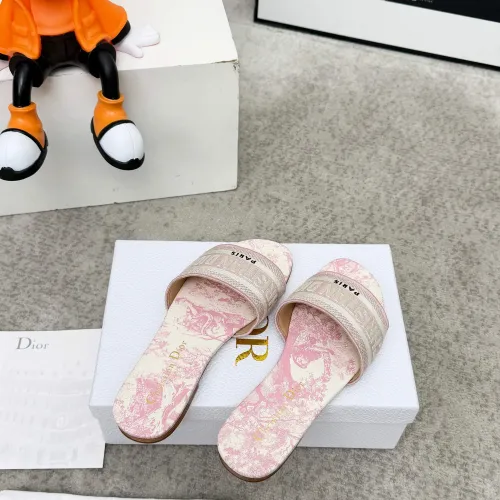 Cheap Christian Dior Slippers For Women #1422800 Replica Wholesale [$76.00 USD] [ITEM#1422800] on Replica Christian Dior Slippers