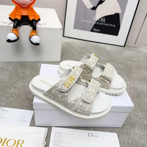 Cheap Christian Dior Slippers For Women #1422821 Replica Wholesale [$92.00 USD] [ITEM#1422821] on Replica Christian Dior Slippers