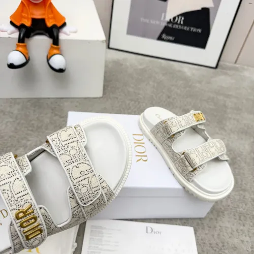 Cheap Christian Dior Slippers For Women #1422821 Replica Wholesale [$92.00 USD] [ITEM#1422821] on Replica Christian Dior Slippers