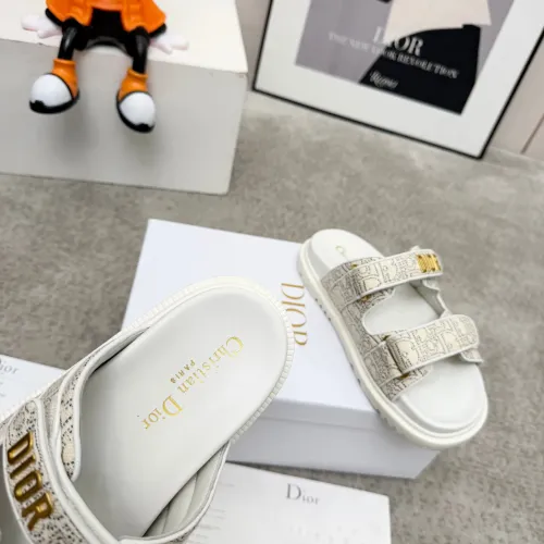 Cheap Christian Dior Slippers For Women #1422821 Replica Wholesale [$92.00 USD] [ITEM#1422821] on Replica Christian Dior Slippers