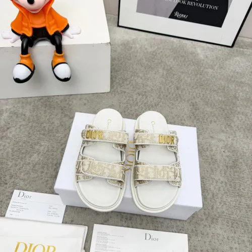 Cheap Christian Dior Slippers For Women #1422822 Replica Wholesale [$92.00 USD] [ITEM#1422822] on Replica Christian Dior Slippers