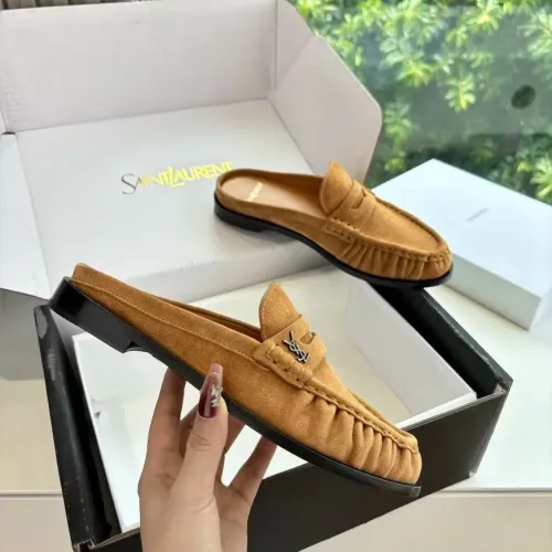 Cheap Yves Saint Laurent YSL Slippers For Women #1422914 Replica Wholesale [$125.00 USD] [ITEM#1422914] on Replica Yves Saint Laurent YSL Slippers