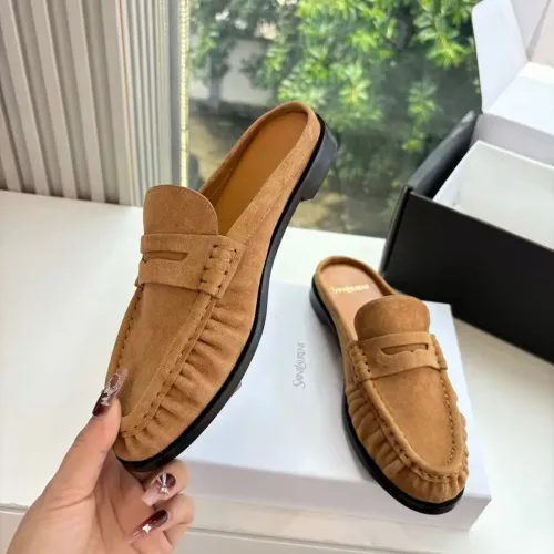 Cheap Yves Saint Laurent YSL Slippers For Women #1422914 Replica Wholesale [$125.00 USD] [ITEM#1422914] on Replica Yves Saint Laurent YSL Slippers
