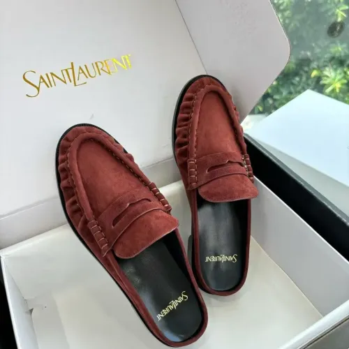 Cheap Yves Saint Laurent YSL Slippers For Women #1422915 Replica Wholesale [$125.00 USD] [ITEM#1422915] on Replica Yves Saint Laurent YSL Slippers