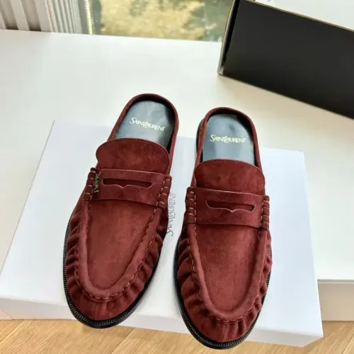 Cheap Yves Saint Laurent YSL Slippers For Women #1422915 Replica Wholesale [$125.00 USD] [ITEM#1422915] on Replica Yves Saint Laurent YSL Slippers
