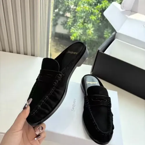 Cheap Yves Saint Laurent YSL Slippers For Women #1422916 Replica Wholesale [$125.00 USD] [ITEM#1422916] on Replica Yves Saint Laurent YSL Slippers