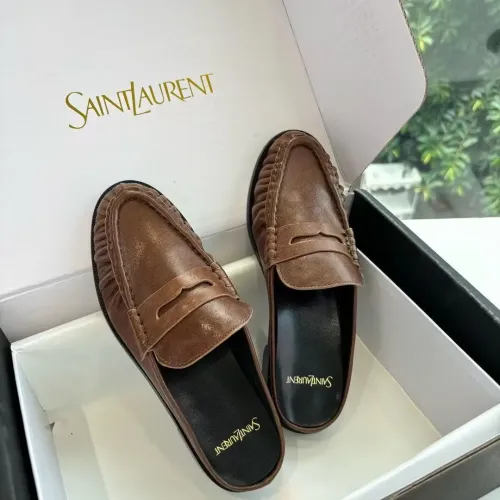 Cheap Yves Saint Laurent YSL Slippers For Women #1422917 Replica Wholesale [$125.00 USD] [ITEM#1422917] on Replica Yves Saint Laurent YSL Slippers
