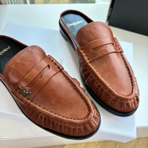 Cheap Yves Saint Laurent YSL Slippers For Women #1422918 Replica Wholesale [$125.00 USD] [ITEM#1422918] on Replica Yves Saint Laurent YSL Slippers