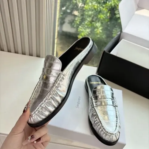 Cheap Yves Saint Laurent YSL Slippers For Women #1422923 Replica Wholesale [$125.00 USD] [ITEM#1422923] on Replica Yves Saint Laurent YSL Slippers