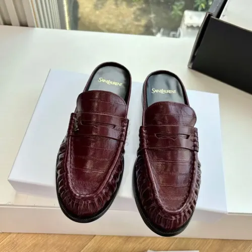 Cheap Yves Saint Laurent YSL Slippers For Women #1422925 Replica Wholesale [$125.00 USD] [ITEM#1422925] on Replica Yves Saint Laurent YSL Slippers