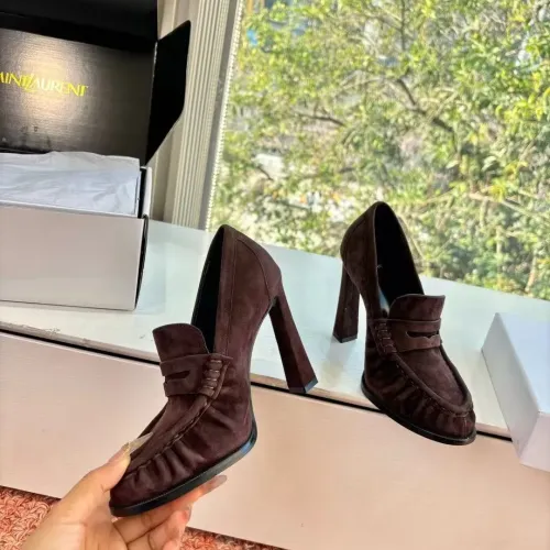 Cheap Yves Saint Laurent YSL High-Heeled Shoes For Women #1422928 Replica Wholesale [$130.00 USD] [ITEM#1422928] on Replica Yves Saint Laurent YSL High-Heeled Shoes