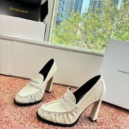 Cheap Yves Saint Laurent YSL High-Heeled Shoes For Women #1422930 Replica Wholesale [$130.00 USD] [ITEM#1422930] on Replica Yves Saint Laurent YSL High-Heeled Shoes