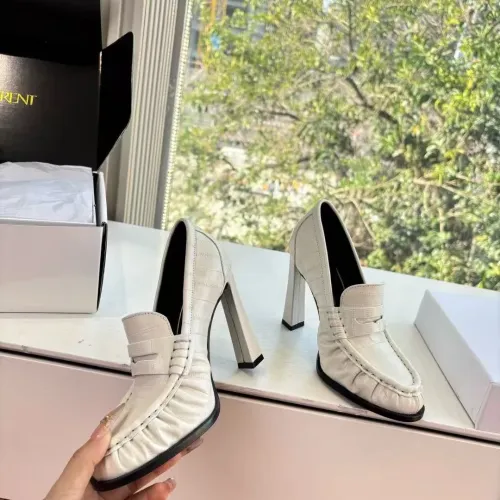 Cheap Yves Saint Laurent YSL High-Heeled Shoes For Women #1422930 Replica Wholesale [$130.00 USD] [ITEM#1422930] on Replica Yves Saint Laurent YSL High-Heeled Shoes