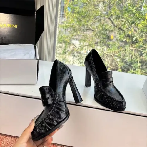Cheap Yves Saint Laurent YSL High-Heeled Shoes For Women #1422931 Replica Wholesale [$130.00 USD] [ITEM#1422931] on Replica Yves Saint Laurent YSL High-Heeled Shoes