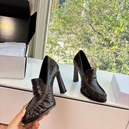 Cheap Yves Saint Laurent YSL High-Heeled Shoes For Women #1422932 Replica Wholesale [$130.00 USD] [ITEM#1422932] on Replica Yves Saint Laurent YSL High-Heeled Shoes