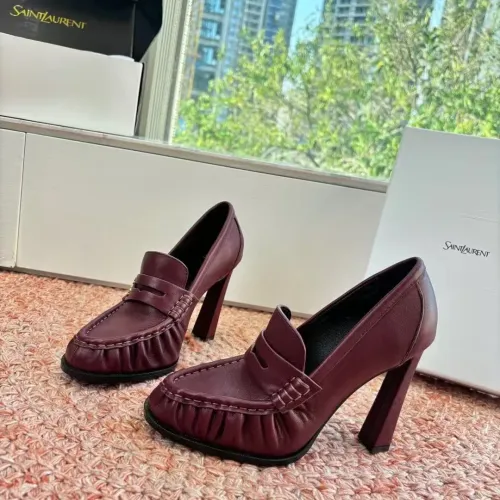 Cheap Yves Saint Laurent YSL High-Heeled Shoes For Women #1422938 Replica Wholesale [$130.00 USD] [ITEM#1422938] on Replica Yves Saint Laurent YSL High-Heeled Shoes