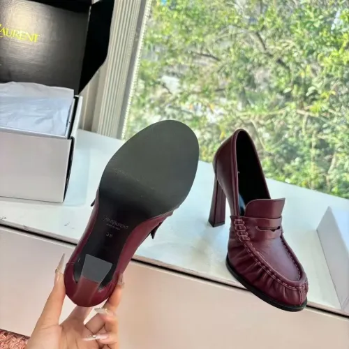 Cheap Yves Saint Laurent YSL High-Heeled Shoes For Women #1422938 Replica Wholesale [$130.00 USD] [ITEM#1422938] on Replica Yves Saint Laurent YSL High-Heeled Shoes