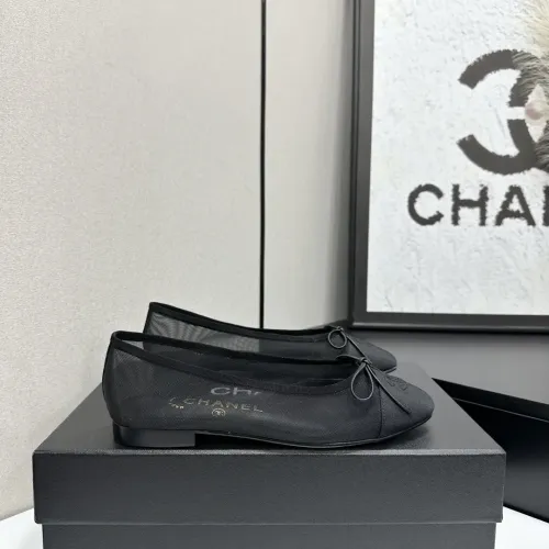 Cheap Chanel Flat Shoes For Women #1422970 Replica Wholesale [$96.00 USD] [ITEM#1422970] on Replica Chanel Flat Shoes