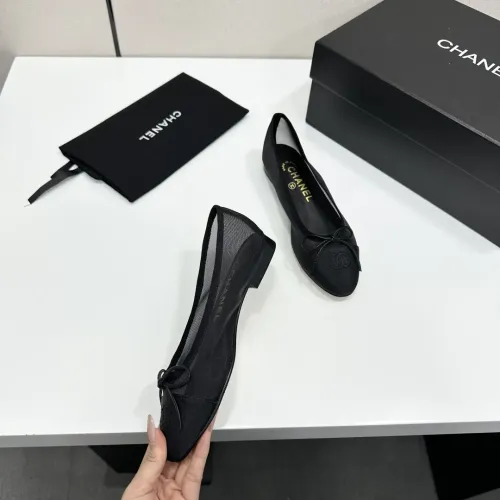 Cheap Chanel Flat Shoes For Women #1422970 Replica Wholesale [$96.00 USD] [ITEM#1422970] on Replica Chanel Flat Shoes