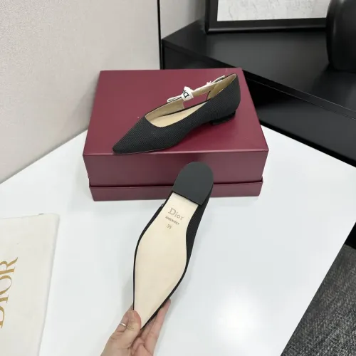 Cheap Christian Dior Flat Shoes For Women #1422972 Replica Wholesale [$98.00 USD] [ITEM#1422972] on Replica Christian Dior Flat Shoes