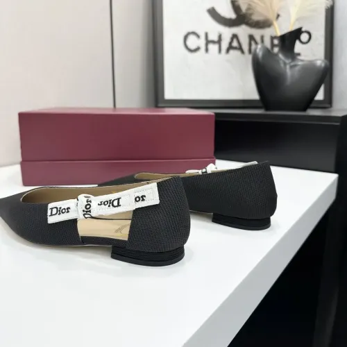 Cheap Christian Dior Flat Shoes For Women #1422972 Replica Wholesale [$98.00 USD] [ITEM#1422972] on Replica Christian Dior Flat Shoes