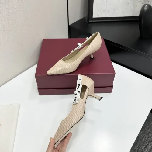 Cheap Christian Dior High-Heeled Shoes For Women #1422973 Replica Wholesale [$98.00 USD] [ITEM#1422973] on Replica Christian Dior High-Heeled Shoes