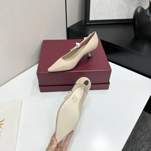 Cheap Christian Dior High-Heeled Shoes For Women #1422973 Replica Wholesale [$98.00 USD] [ITEM#1422973] on Replica Christian Dior High-Heeled Shoes