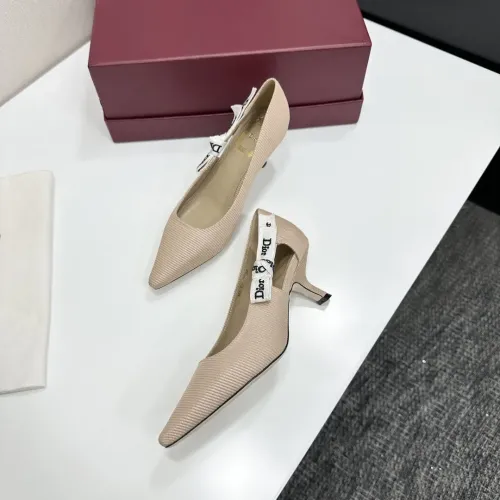 Cheap Christian Dior High-Heeled Shoes For Women #1422973 Replica Wholesale [$98.00 USD] [ITEM#1422973] on Replica Christian Dior High-Heeled Shoes