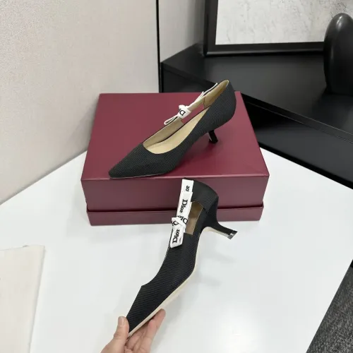 Cheap Christian Dior High-Heeled Shoes For Women #1422974 Replica Wholesale [$98.00 USD] [ITEM#1422974] on Replica Christian Dior High-Heeled Shoes