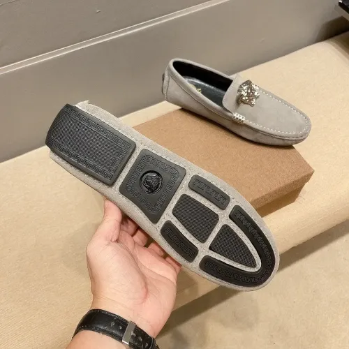 Cheap Versace Leather Shoes For Men #1423012 Replica Wholesale [$76.00 USD] [ITEM#1423012] on Replica Versace Leather Shoes