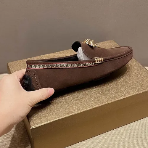 Cheap Versace Leather Shoes For Men #1423013 Replica Wholesale [$76.00 USD] [ITEM#1423013] on Replica Versace Leather Shoes