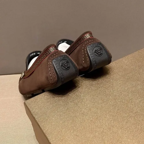 Cheap Versace Leather Shoes For Men #1423013 Replica Wholesale [$76.00 USD] [ITEM#1423013] on Replica Versace Leather Shoes