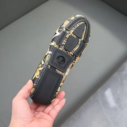 Cheap Versace Leather Shoes For Men #1423014 Replica Wholesale [$76.00 USD] [ITEM#1423014] on Replica Versace Leather Shoes