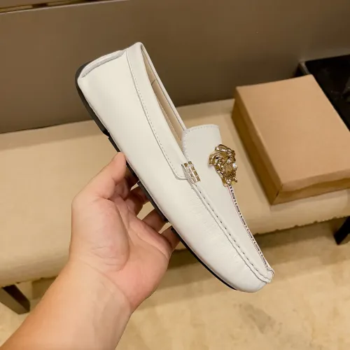 Cheap Versace Leather Shoes For Men #1423015 Replica Wholesale [$80.00 USD] [ITEM#1423015] on Replica Versace Leather Shoes